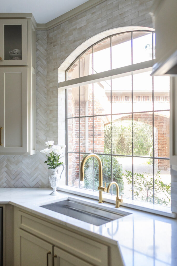 Home Remodeling Services Lake Highlands, TX - image of kitchen sink with multi-panel window in background